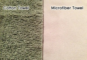 Cotton & Microfiber Side by Side
